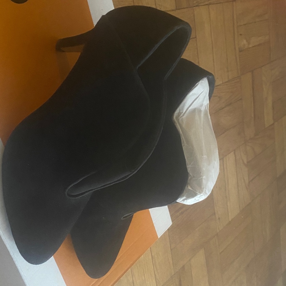 Black Suede Ankle Boots